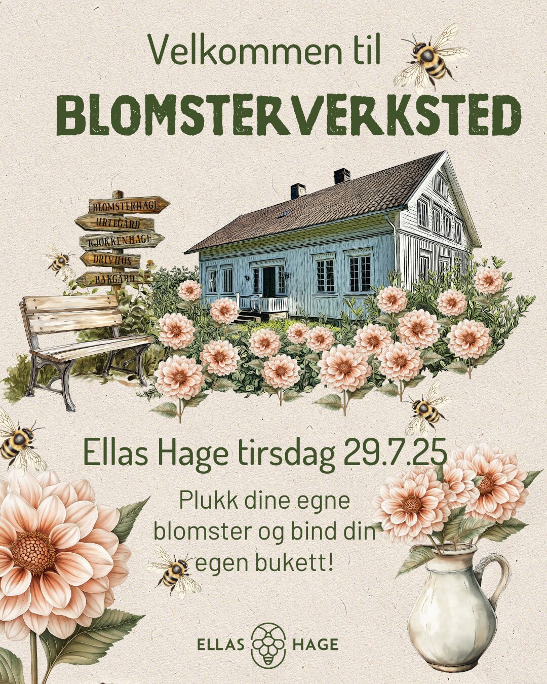 Blomsterverksted 29.7.25