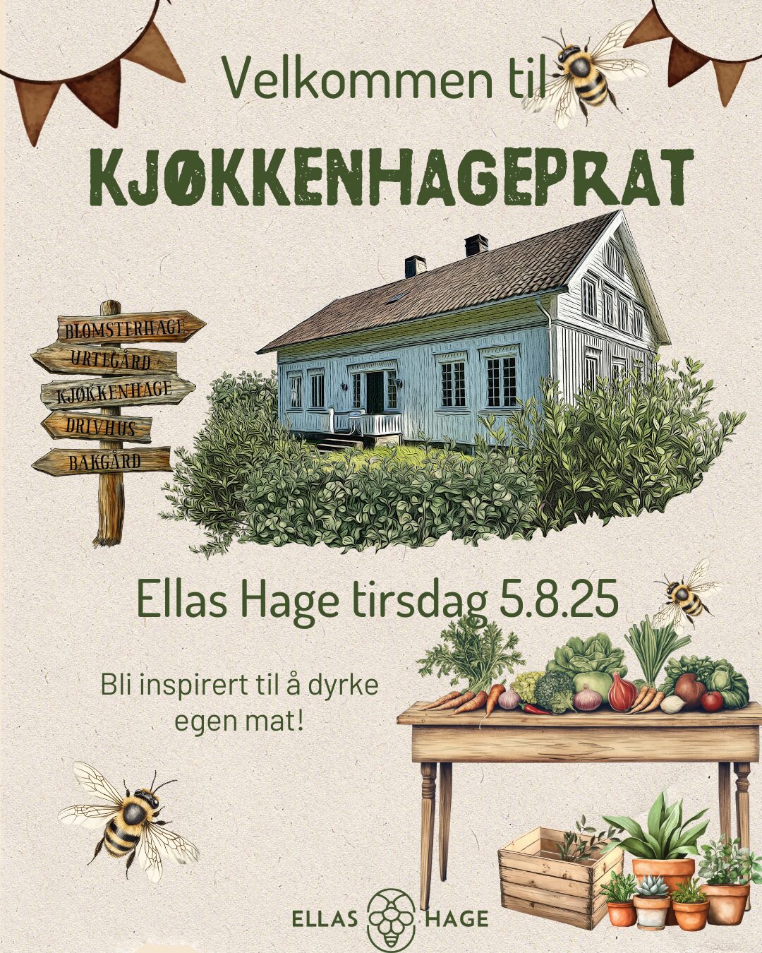 Kjøkkenhageprat 5.8.25