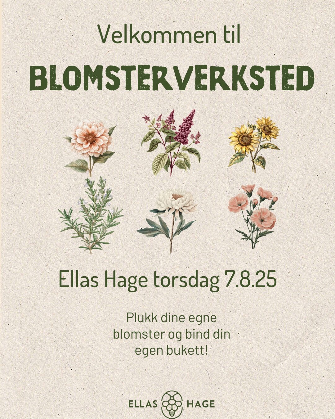Blomsterverksted 7.8.25
