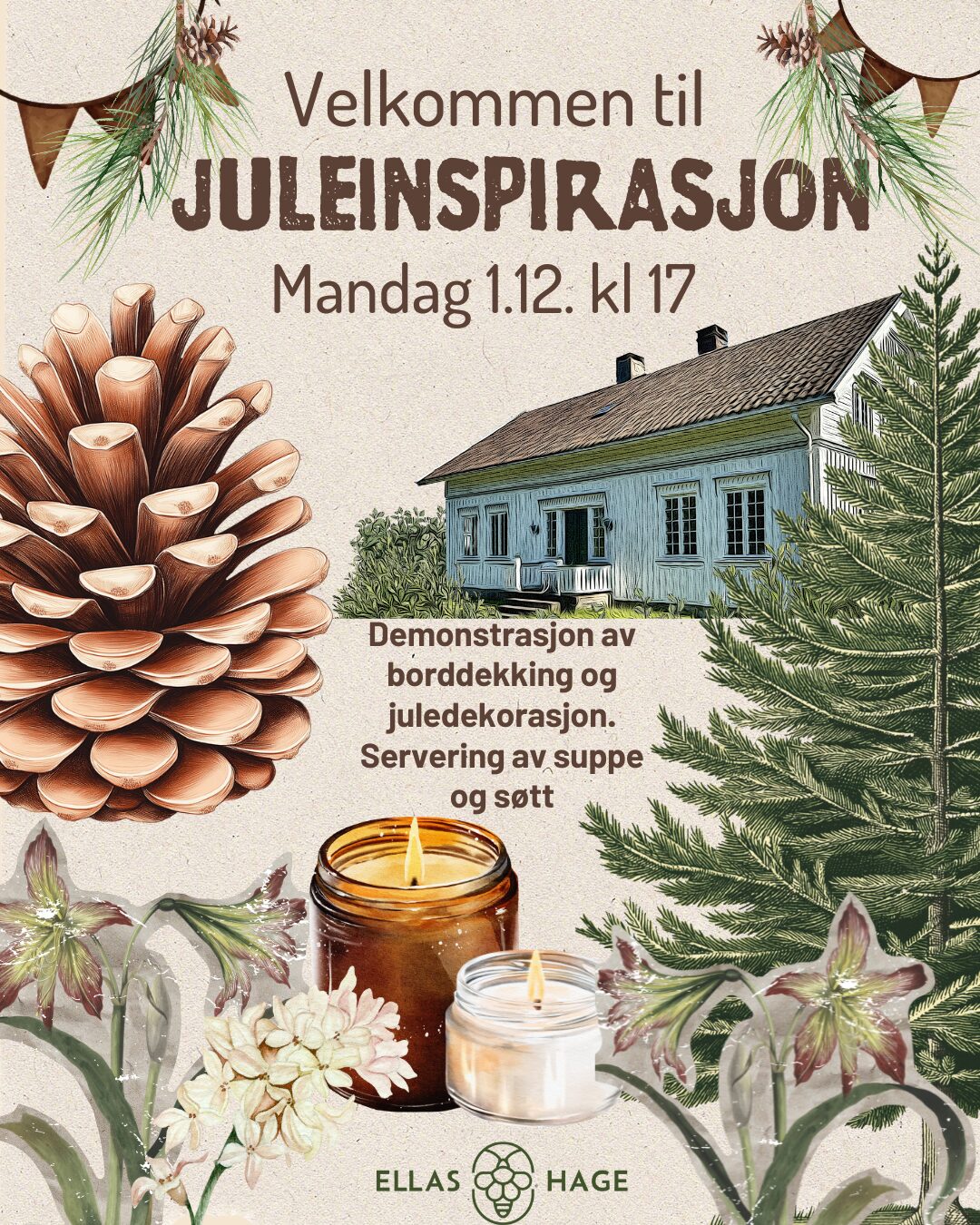 Juleinspirasjon 1.12.2025