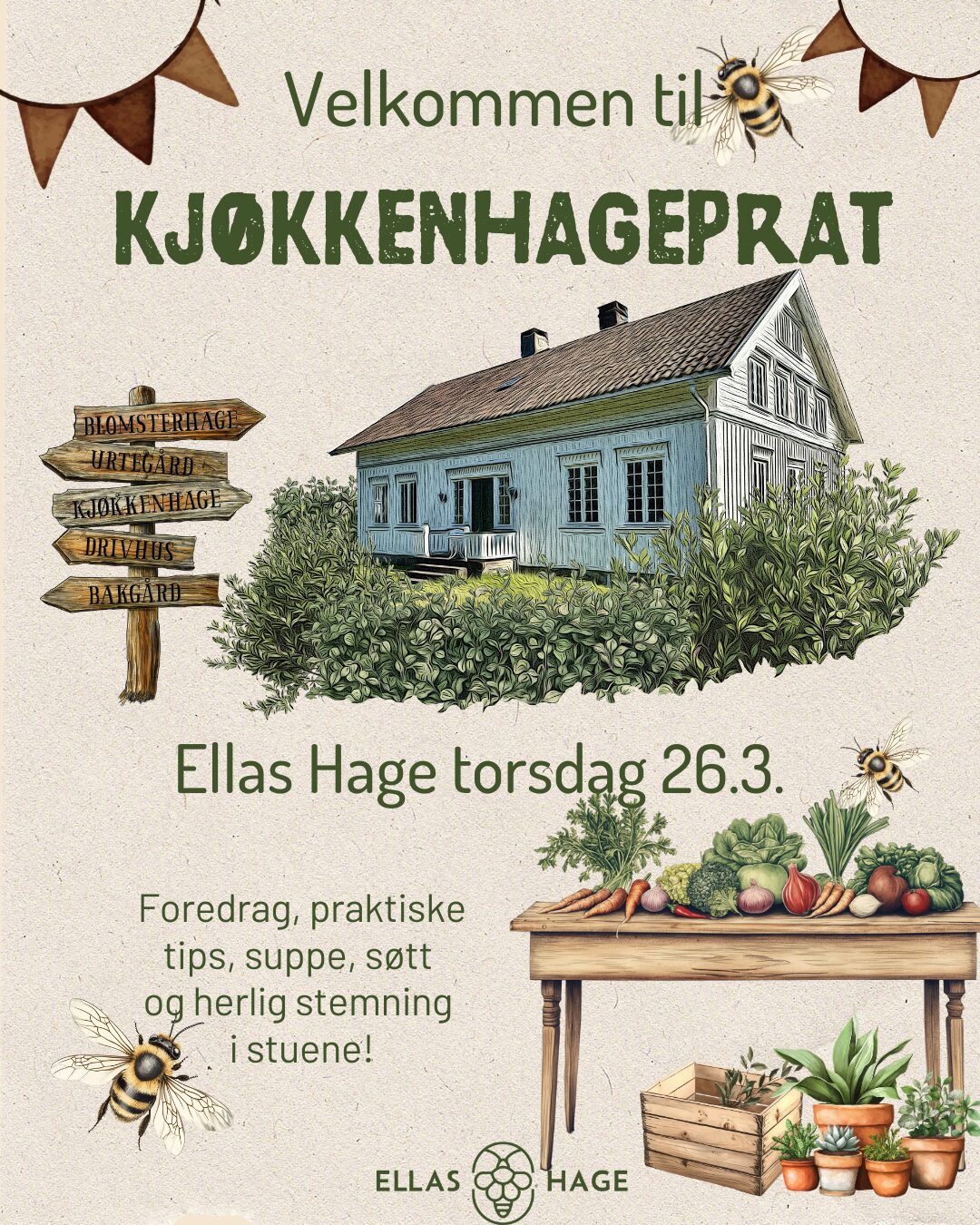 Kjøkkenhageprat